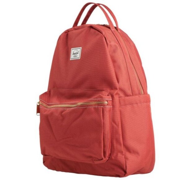 Herschel Supply Co Nova Cotton Casuals Daypack Mineral Red Backpack NWT main image 4